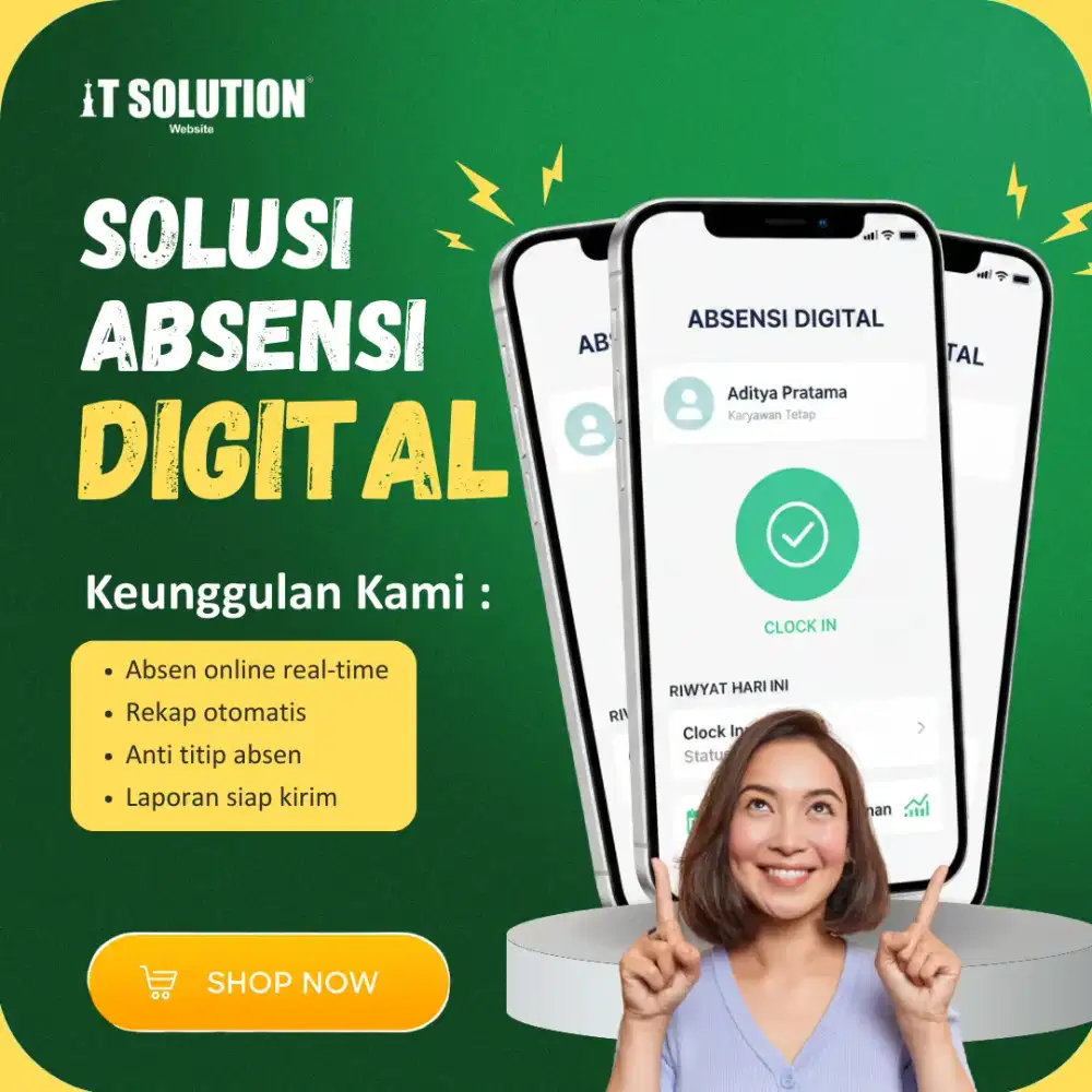 Solusi Absensi Digital Praktis Siap Pakai