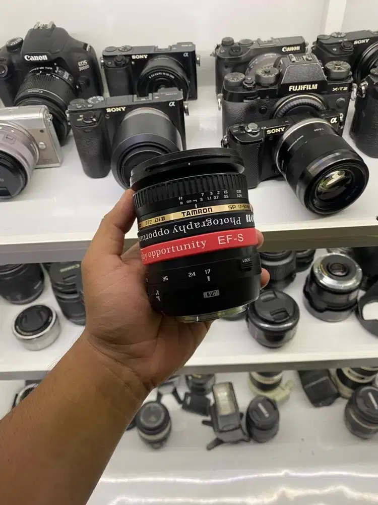 Lensa 17-50 F2.8 for canon VC tamron