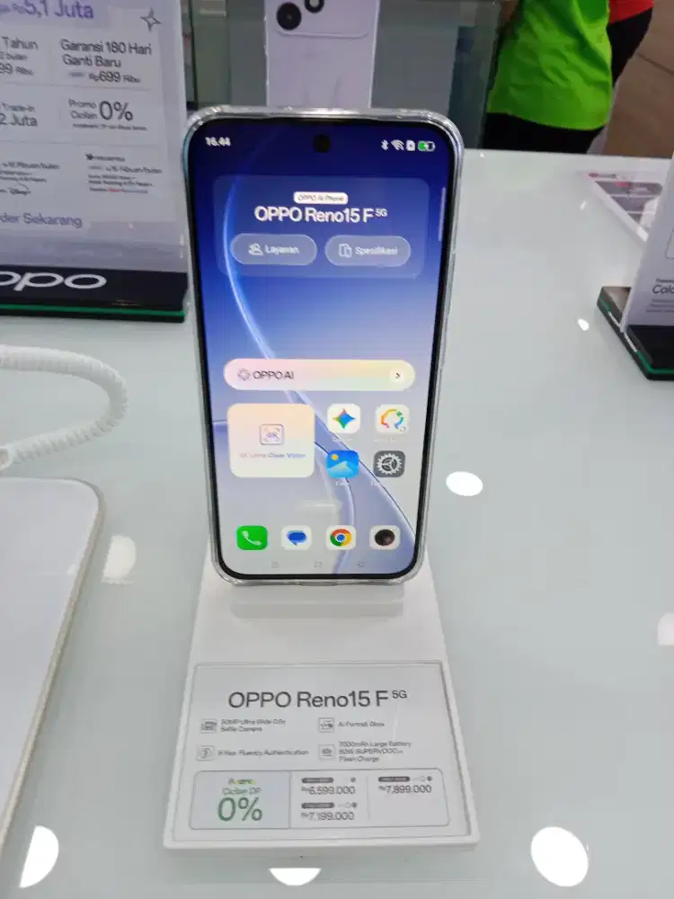 OPPO Reno 15F 5G  Ram 8GB+ 128GB Kredit tanpa dp