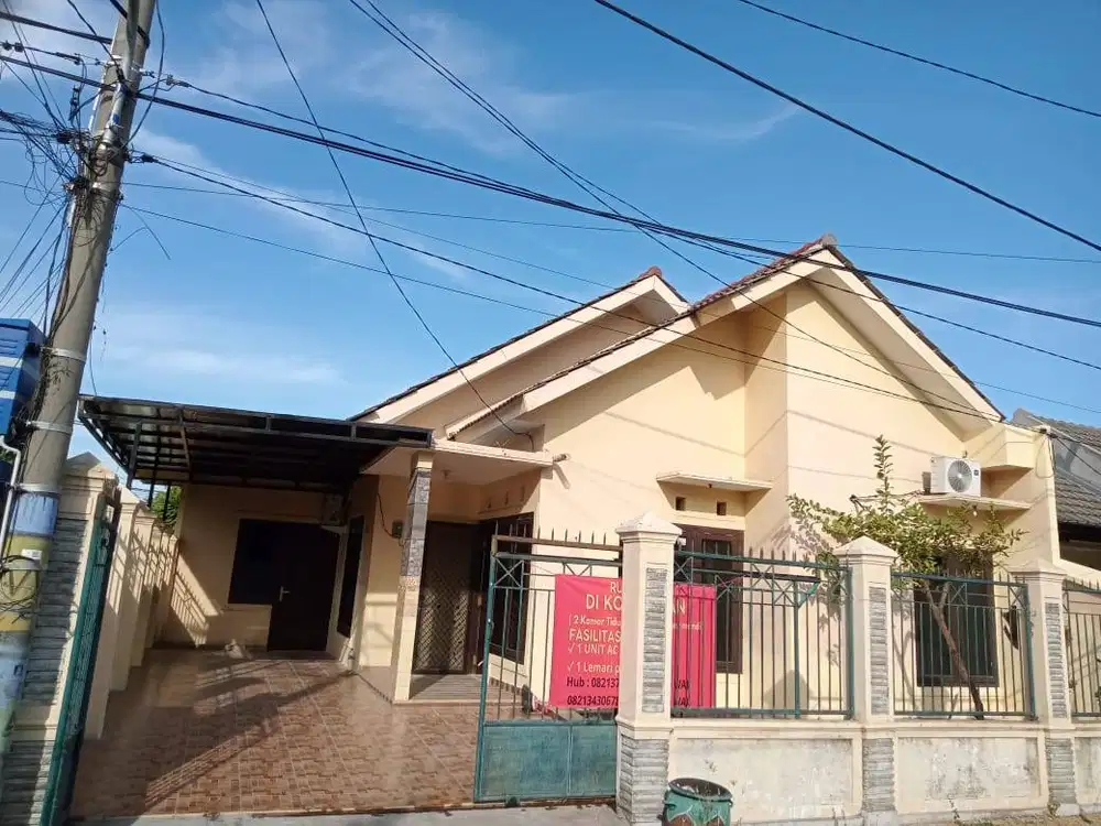 Rumah di kontrakan minimal 2 tahun