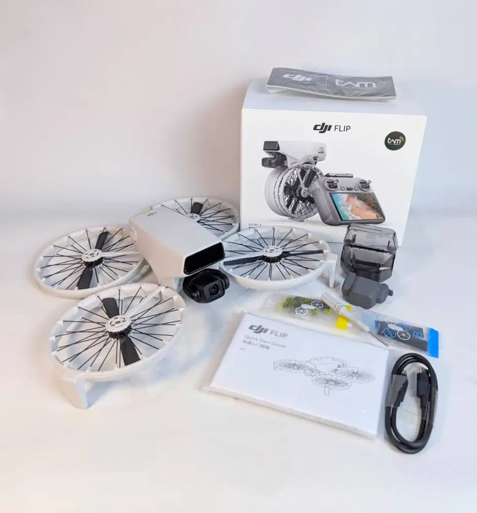 DJI FLIP Drone Only 1 Battery cc 3 second Like New fungsi Normal Akun