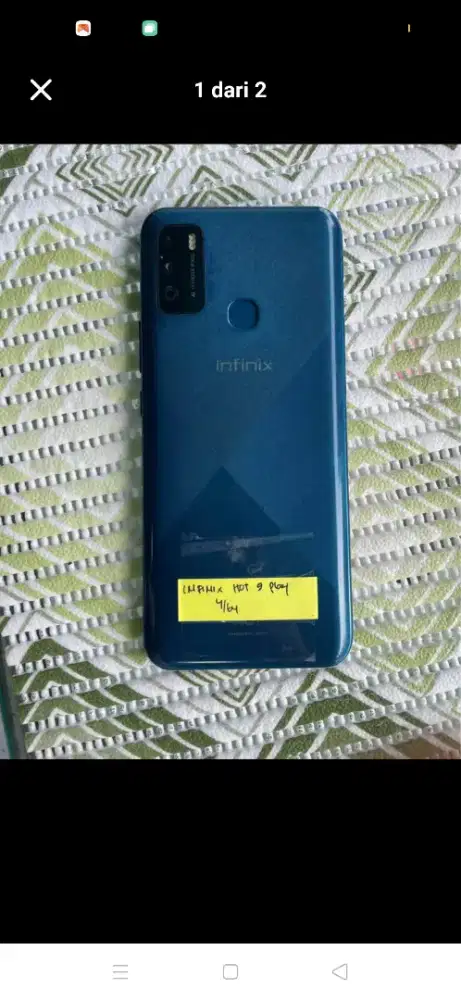Infinix hot 9 play 4/64
