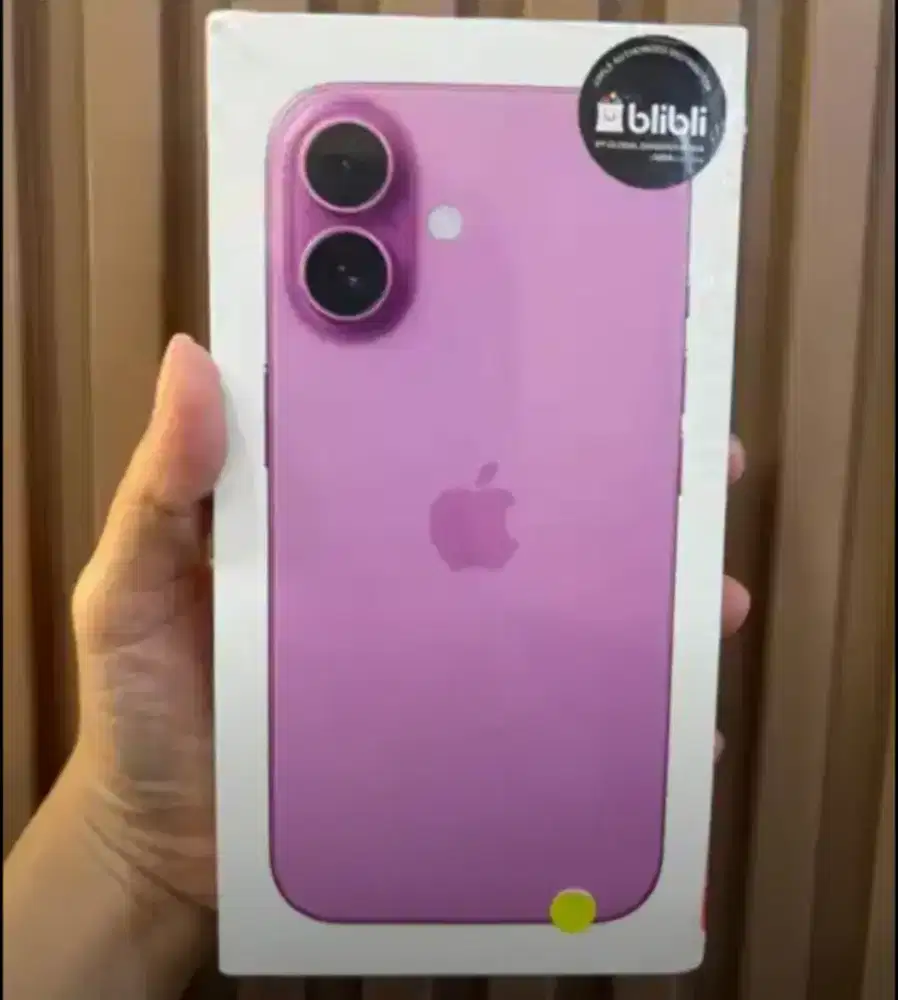 Iphone 16 128GB Pink BNIB Garansi Resmi Indonesia