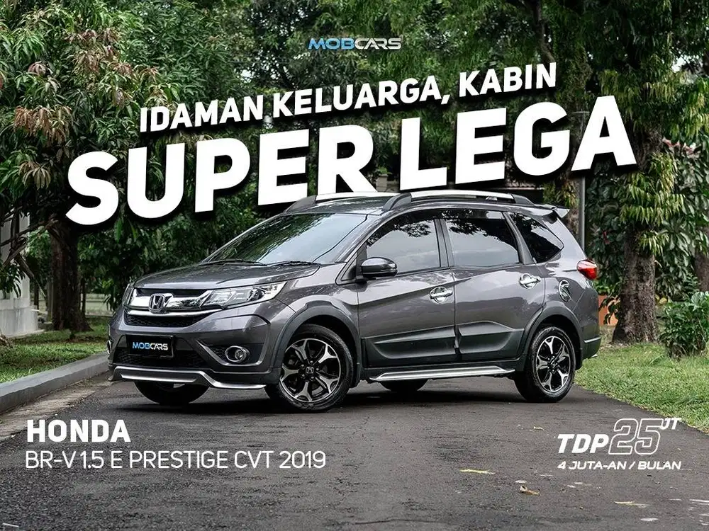 HONDA BRV E CVT PRESTIGE 2019 MPV AUTOMATIC ABU GREY BR-V