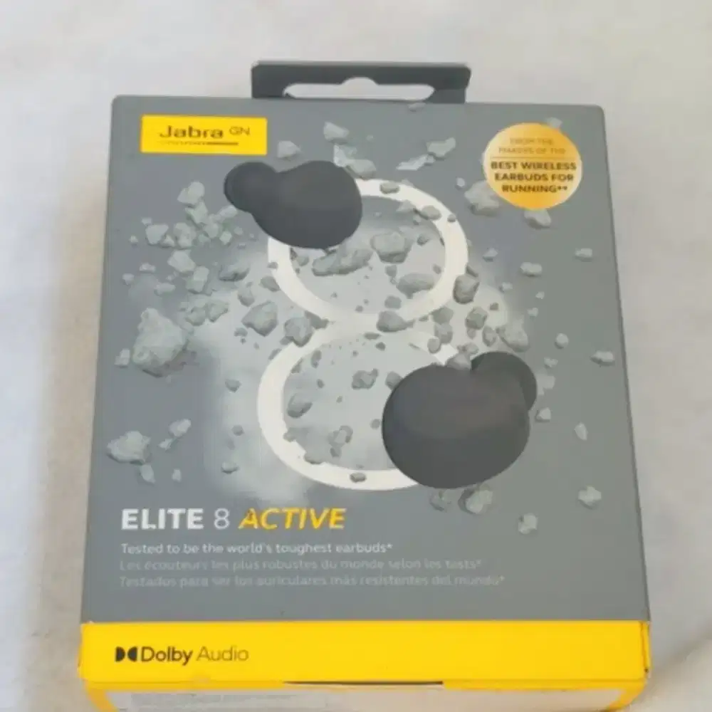 TWS Jabra Elite 8 Active BLACK Stereo Headset Flagship Bluetooth ANC