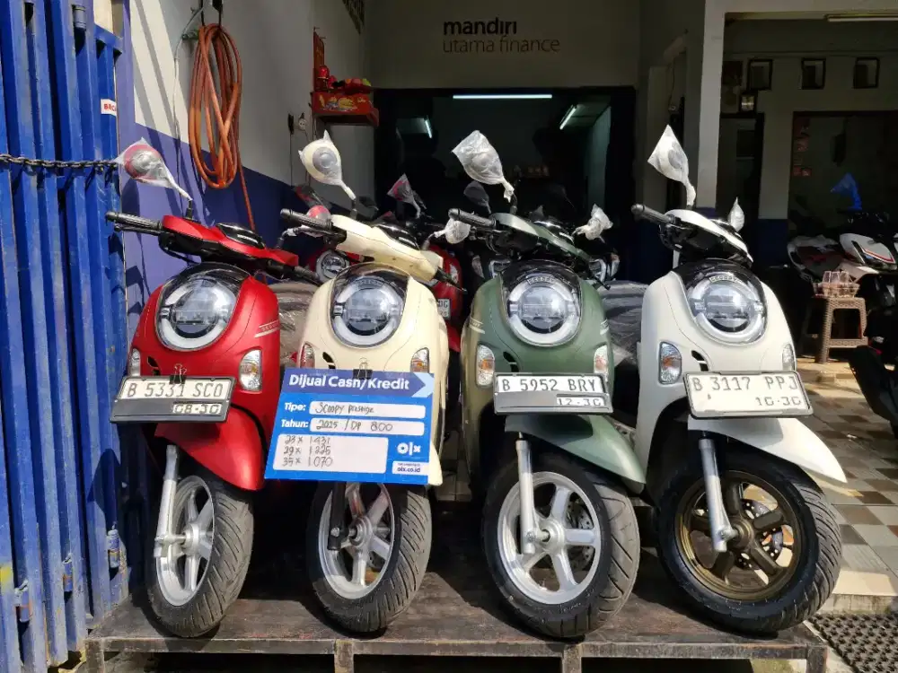 WOW PROMO DP HANYA 800K AJA⁉️HONDA SCOOPY PRESTIGE TH 2025