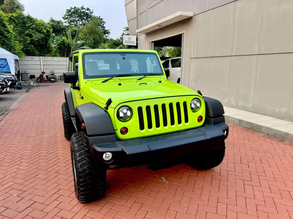 Jeep Wrangler JK 3.6 sport 2012 AT gecko green