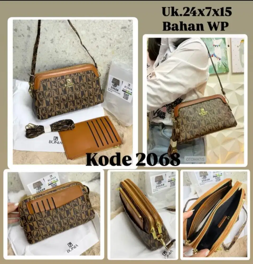 Tas sling merk bonia Baru
