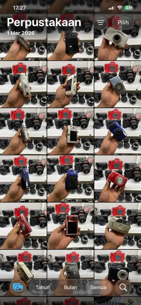 Kamera pocket berbagai merk dan type normal siap pakai