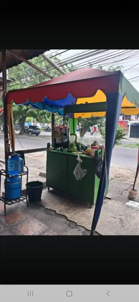 Jual Gerobak jus&steling jus buah
