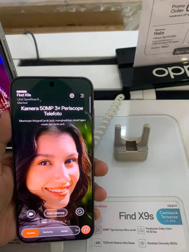 Oppo Find X9S, Cicilan tanpa kartu kredit
