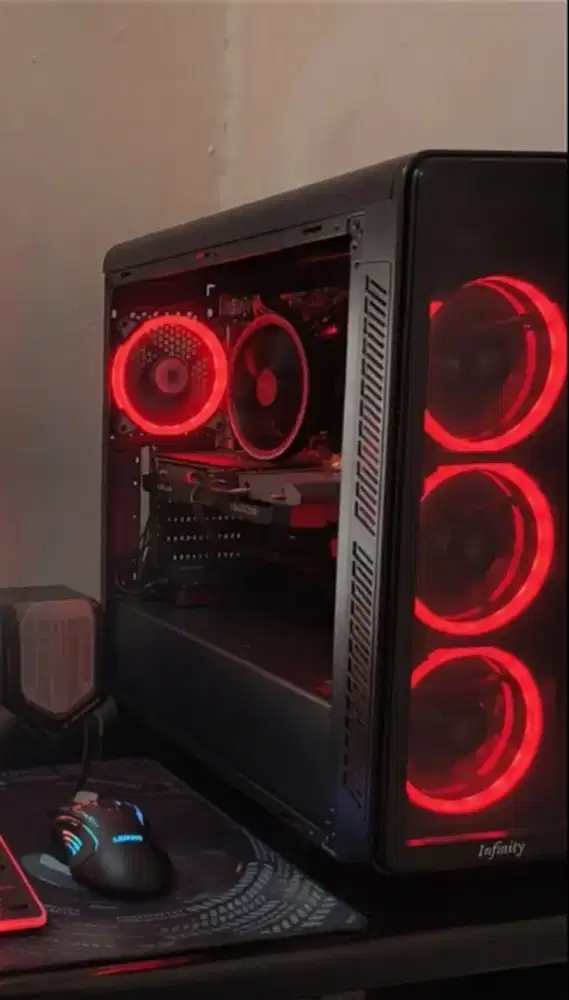 PC gaming ryzen 5 ram 32 gb rx 6600 8 gb
