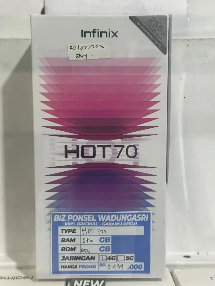 Infinix hot 70 6/256gb