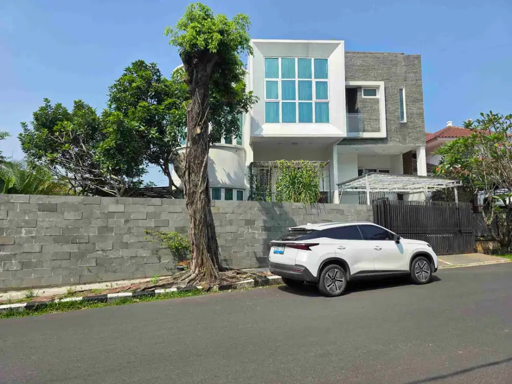 RUMAH MEWAH, MINIMALIS MODERN, BAGUS, MURAH DI BONA INDAH, LEBAK BULUS