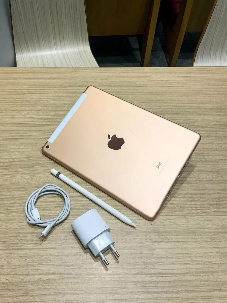 iPad Gen 6 Gold 32GB NOMINUS siap pakai