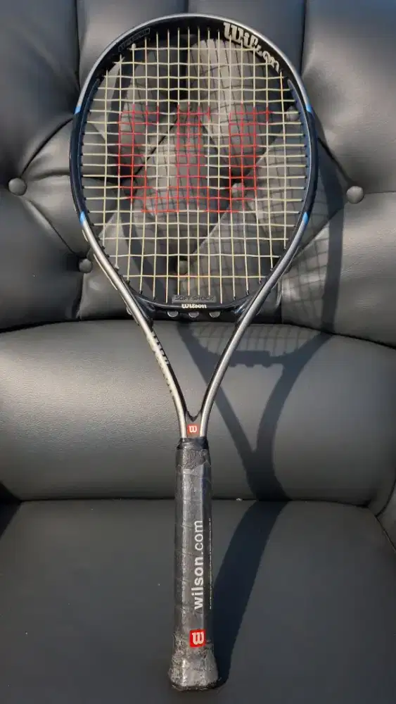 Raket Tenis Wilson Tour Slam Original Fullset Tas Cover - Bekas Mulus