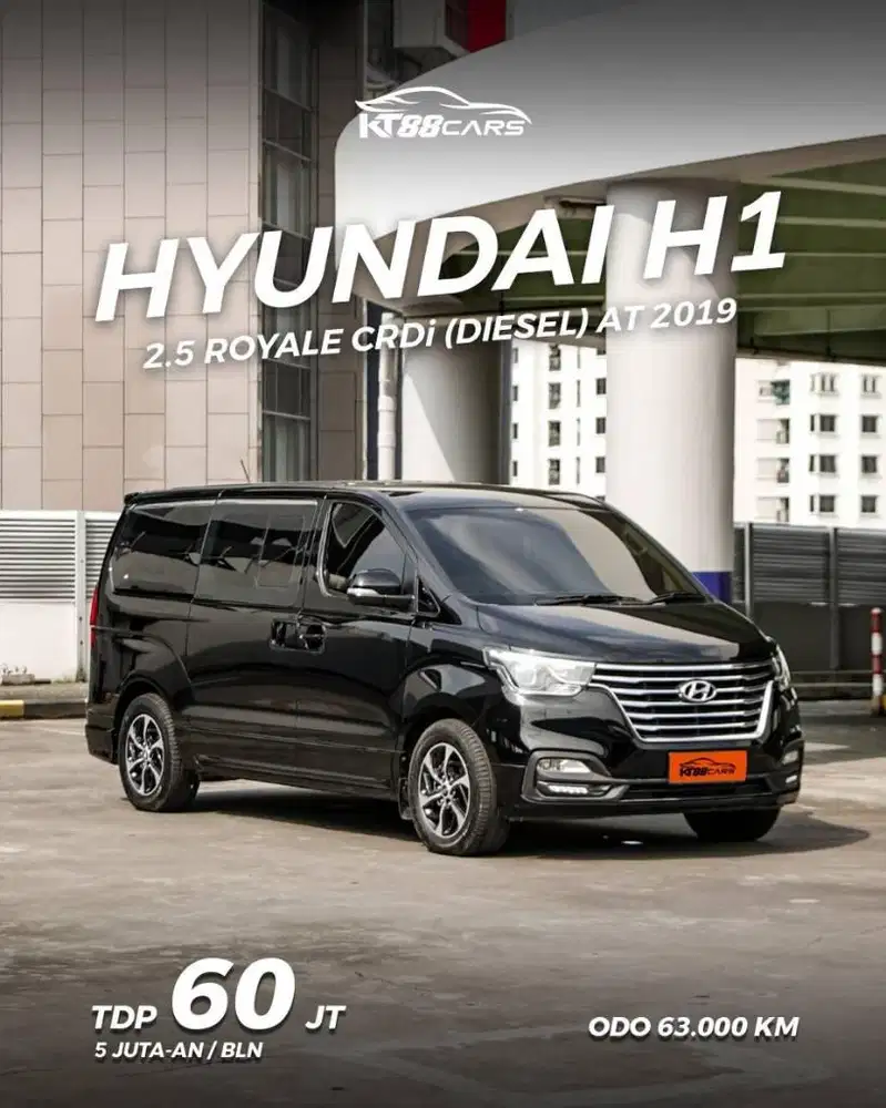 Hyundai H1 2.5 ROYALE CRDI DIESEL AT AT 2019 TDP 60 JT