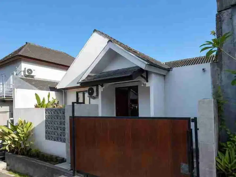 Jual Rumah 1lt Modern Minimalis Furnished Jl Kori Nuansa Jimbaran area Hunian Strategis