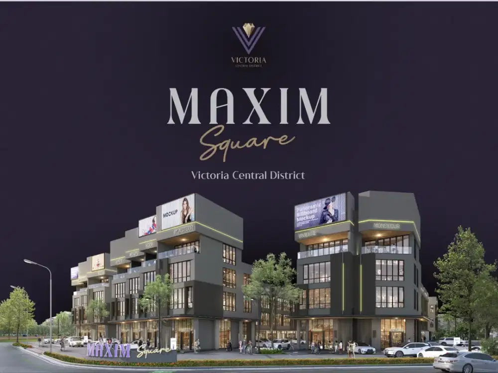 Dijual Ruko Studio Loft Maxim di Boulevard Gading Serpong Free PPN