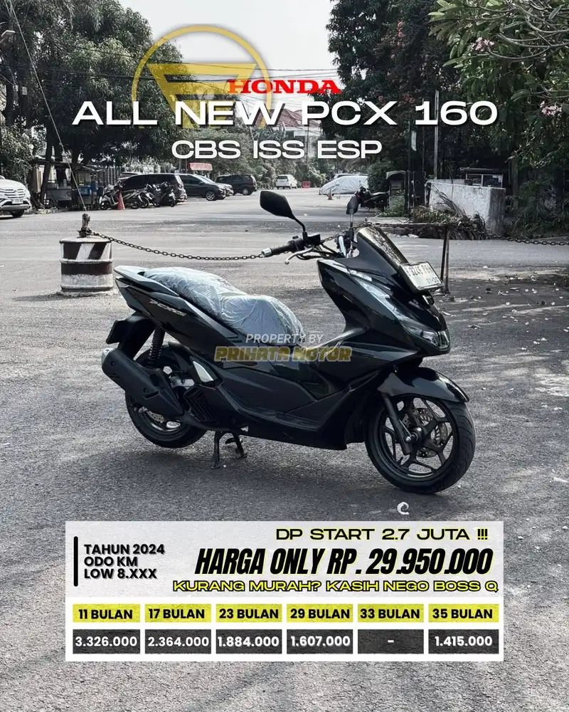 HONDA ALL NEW PCX 160 CBS 2024