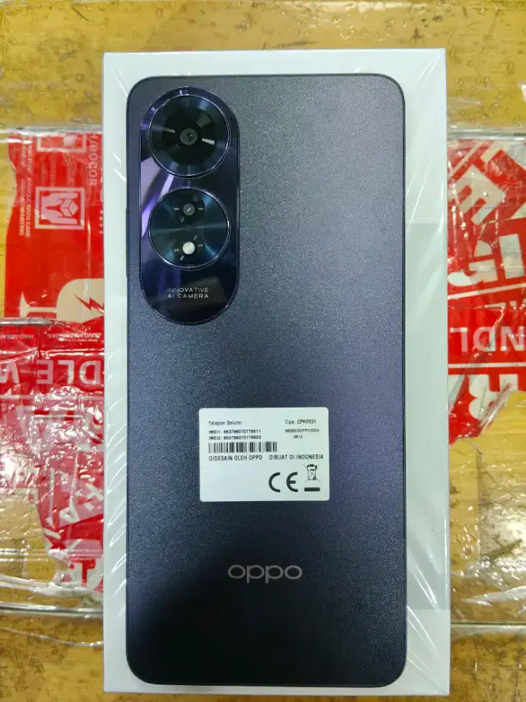Dijual cepat Oppo A60 16/128 GB Fullset