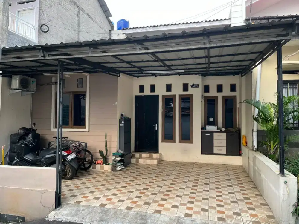 RUMAH MURAH DEPOK 3 KAMAR DALAM CLUSTER DI TANAH BARU, DEKAT TOL KUKUSAN & STASIUN DEPOK BARU