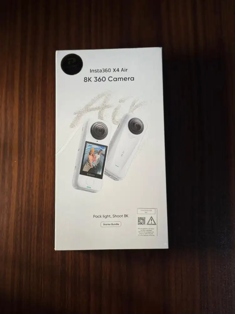 Camera Insta360 X4 Air Action New Segel Warna ARTIC WHITE Starter Bund