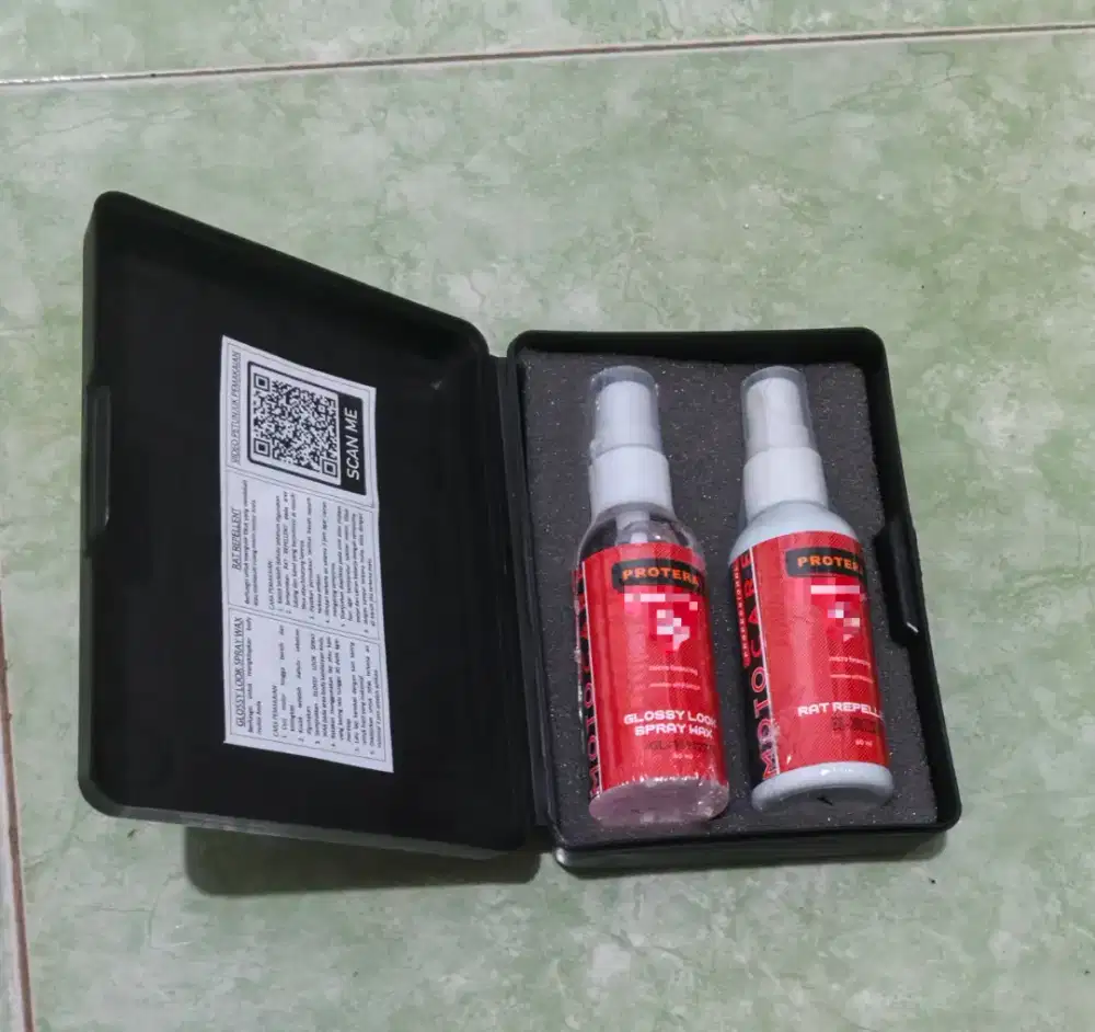 Spray Motor Glossy dan Anti Tikus