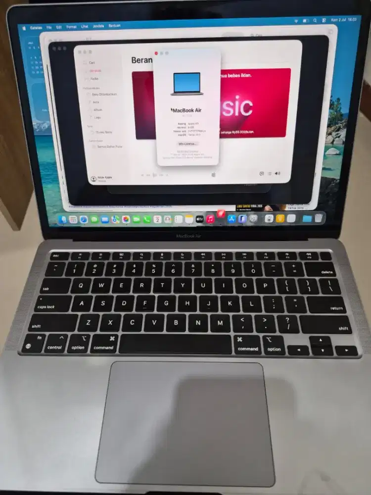 Macbook M1 8/256 Gb 2020