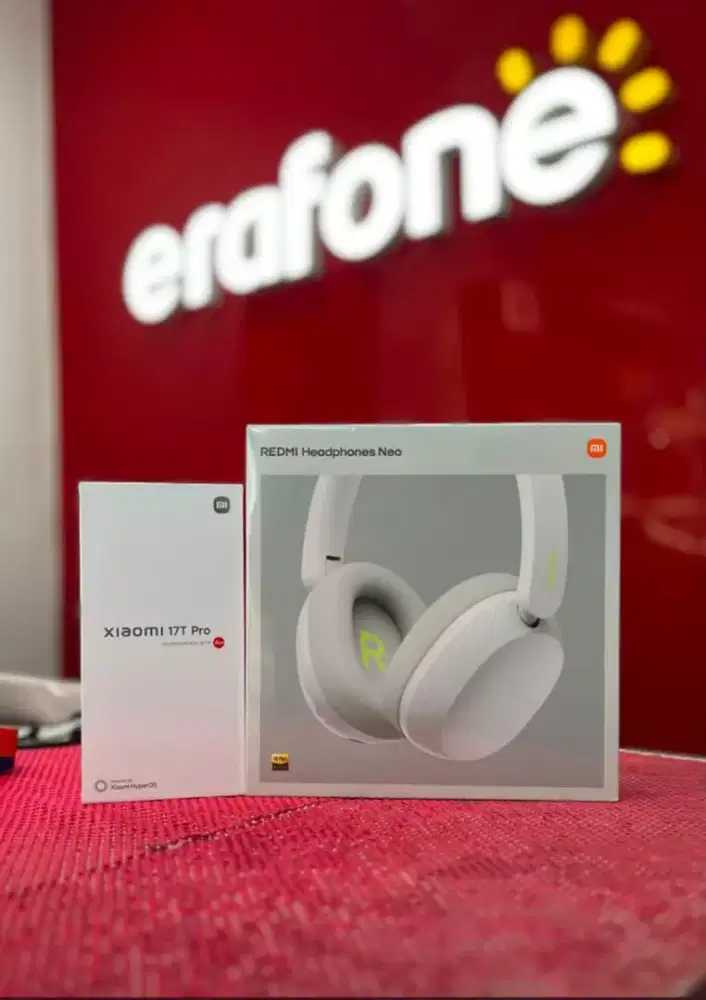 Xiaomi 17T free Headpones neo + kuota xl 6 bulan