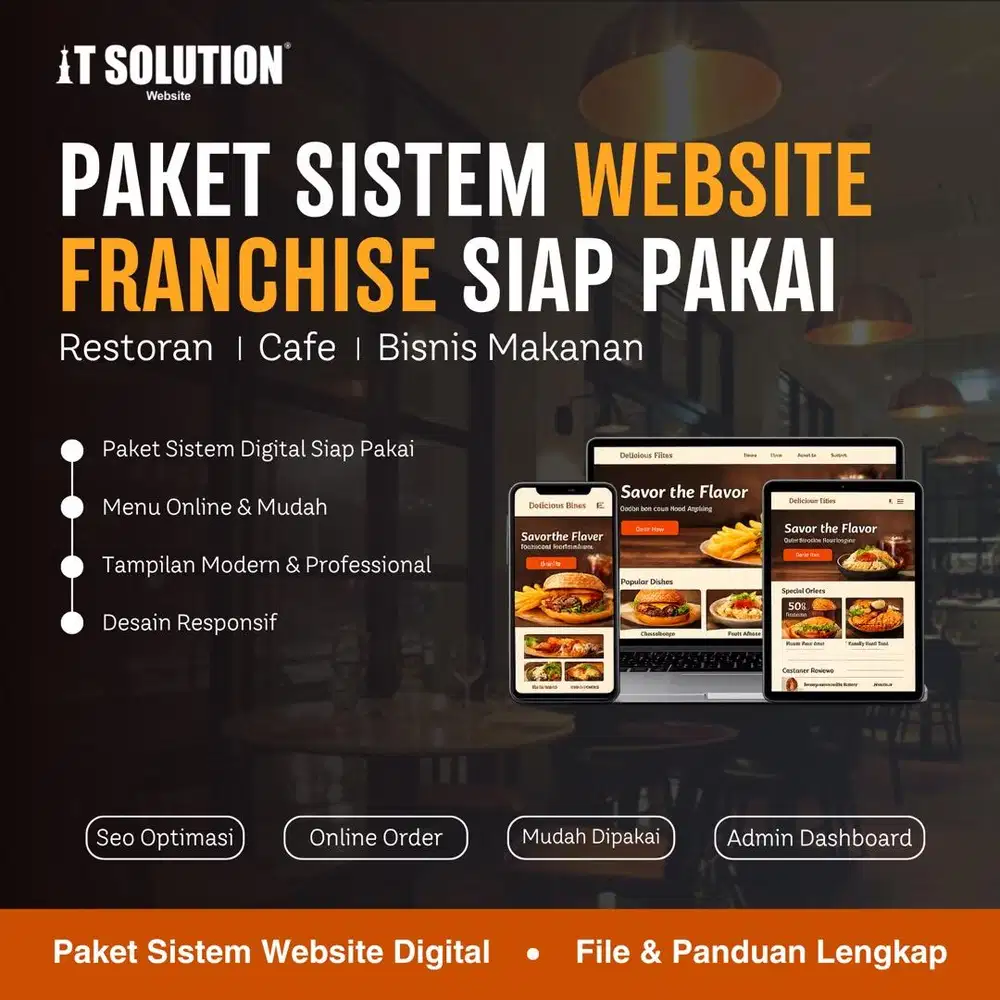 Paket Sistem Website Franchise Siap Pakai di Klaten