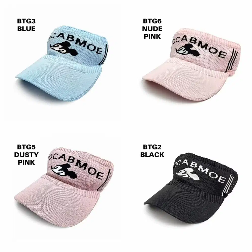 TOPI ANAK RAJUT VISOR PANTAI sunshade