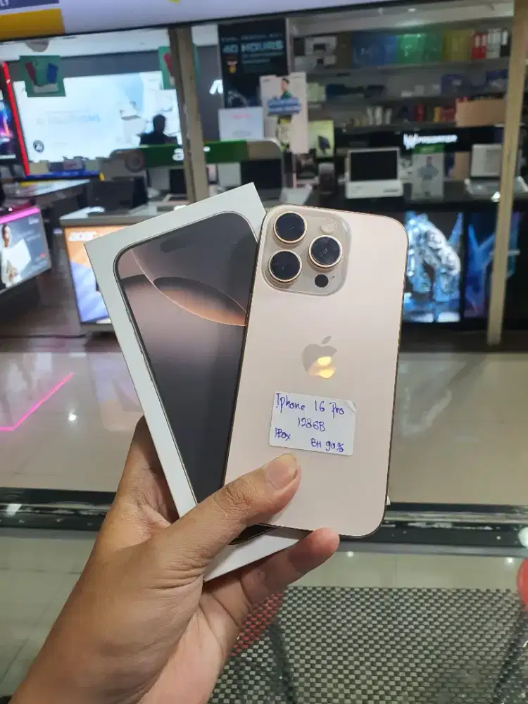 Iphone 16 Pro 128 ibox promo Fullset
