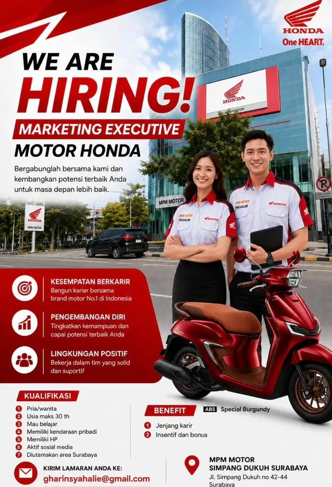 LOWONGAN MARKETING EXECUTIVE