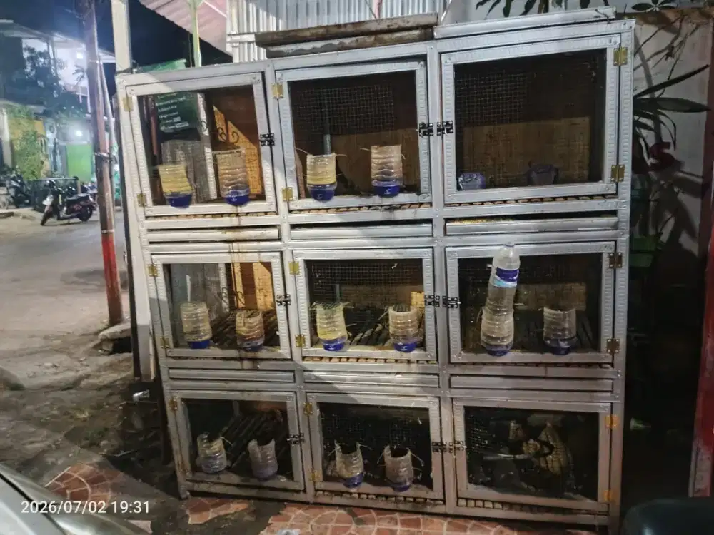 Jual murah kandang petakan 9 minat pm
