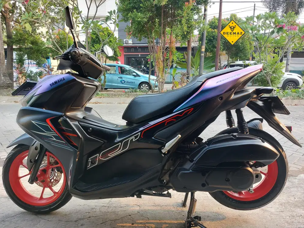 (DP 300 Rb)‼️ Yamaha Aerox Cyber City Biru 2023 Cash / Kredit