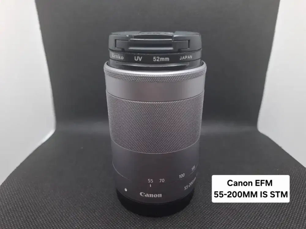 Lensa Canon EFM 55-200mm f4.5/6.3 IS STM