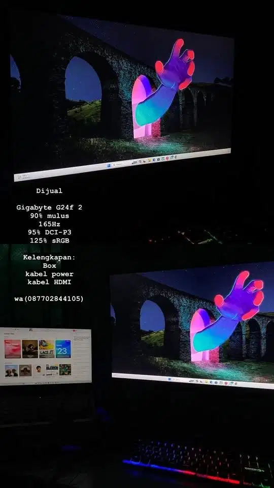 Monitor Gaming - Gigabyte G24f 2