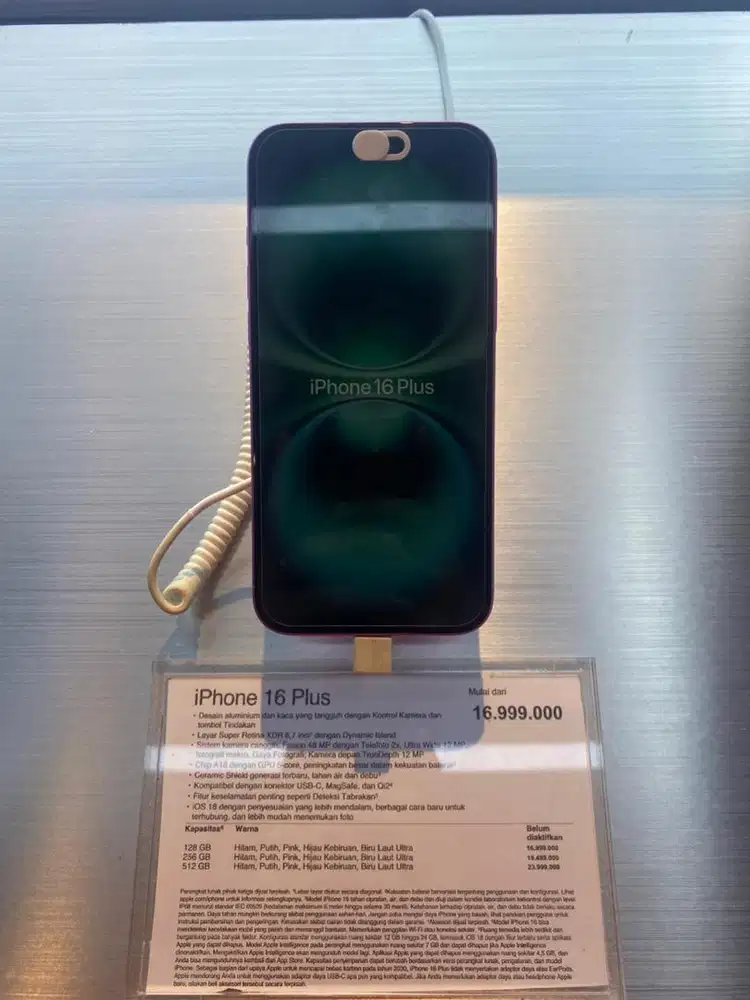 iPhone 16 plus 128GB