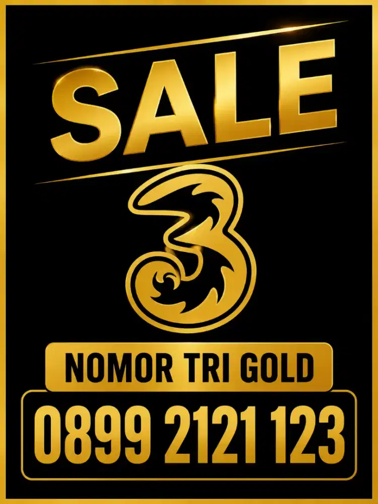 Tri Gold, rapi dan manis