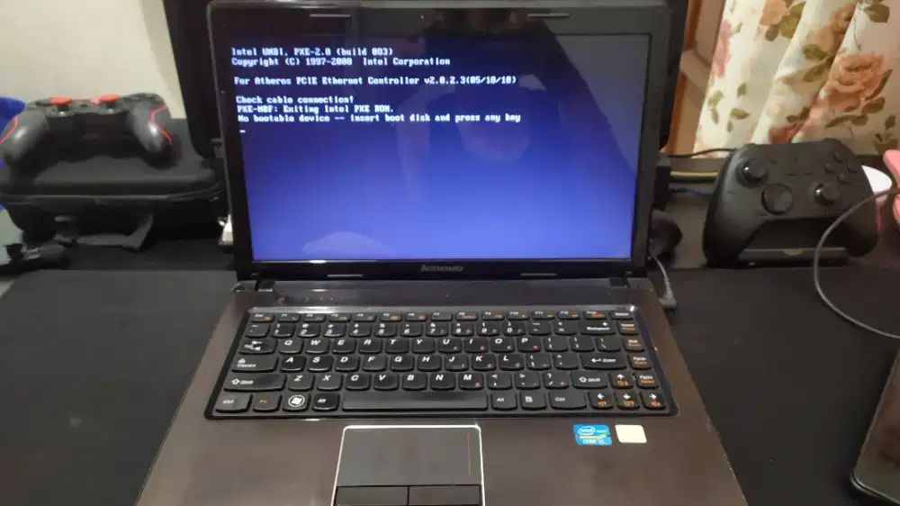 Laptop lenovo G470 I5, SSD 128(kosong) Ram 8gb