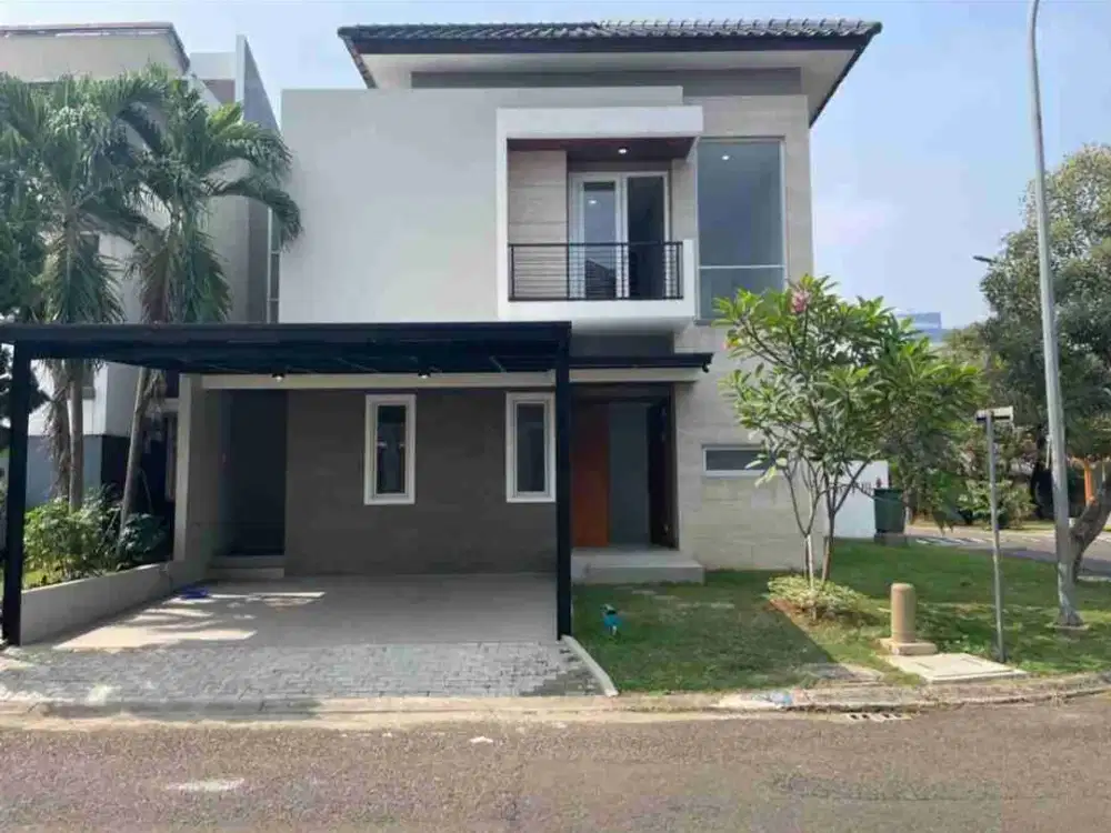 Dijual Rumah Bagus Hoek 2 lantai Icon Cosmo BSD
