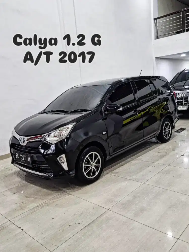 (TDP 12JT) CALYA 1.2 G Automatic 2017 / 2018 toyota hitam Sigra