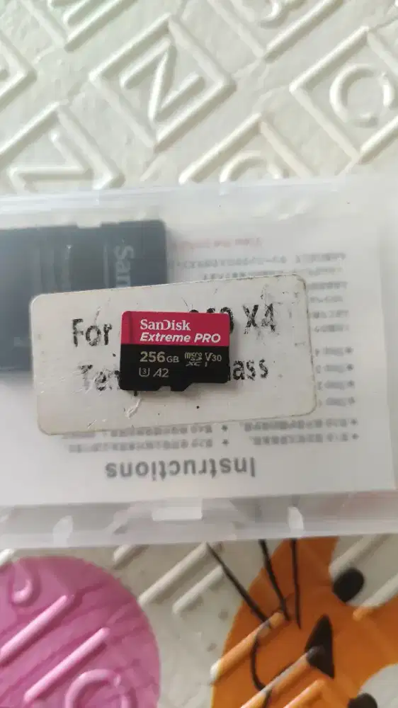 Memory sandisk extreme pro 256gb