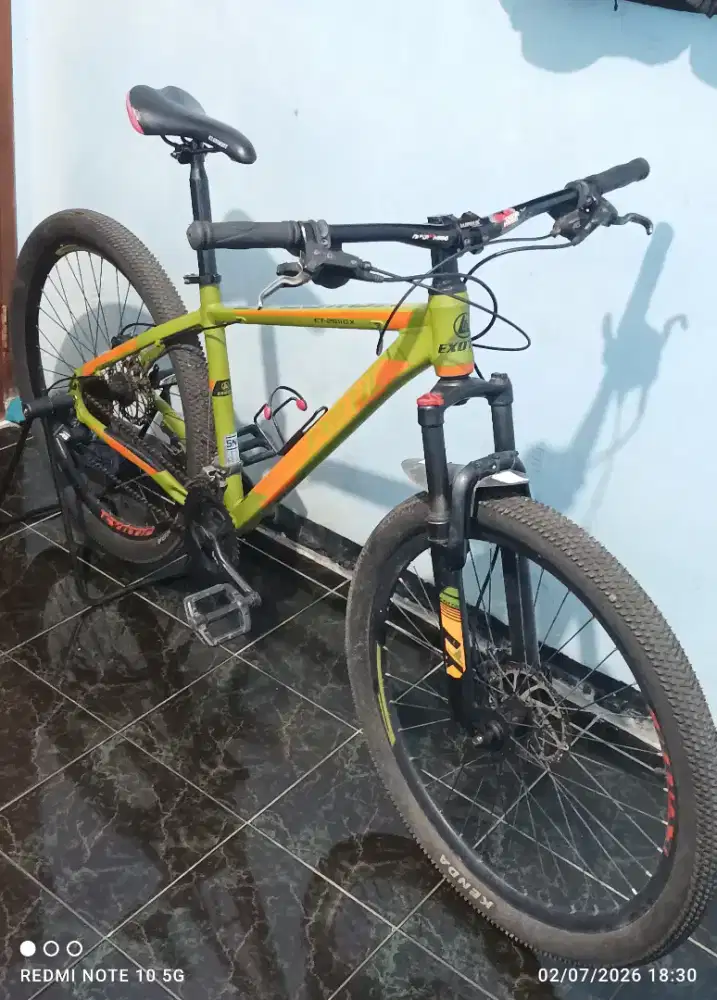 sepeda mtb exotic alloy 27.5 inch 9 speed
