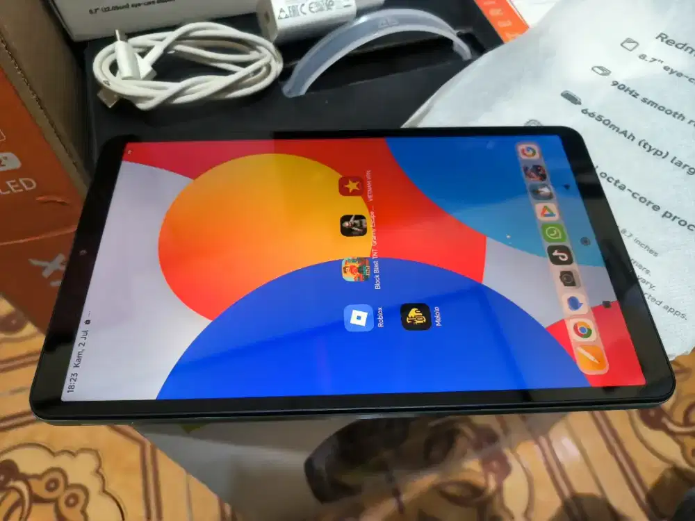 Xiaomi Redmi Pad SE 8.7 seken like new. Normal nojay noken