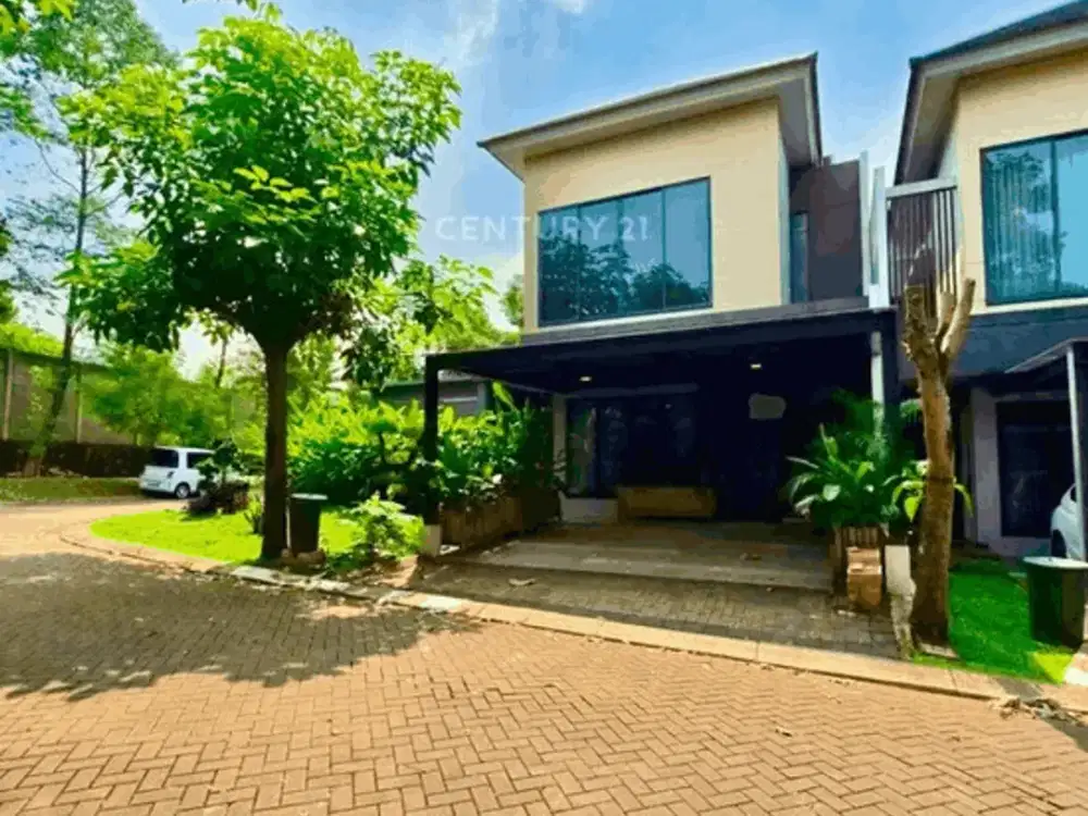 Rumah Hook Discovery Bintaro Jaya Siap Huni