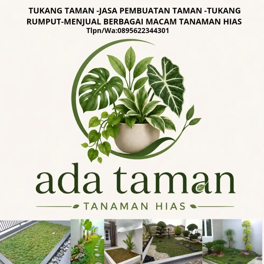 TERIMA PEMASANGAN TAMAN JABODETABEK
