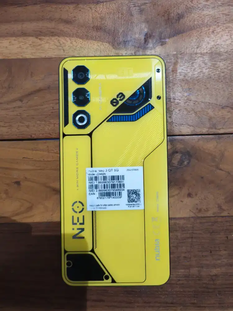 Dijual nubia neo 3 Gt 5G