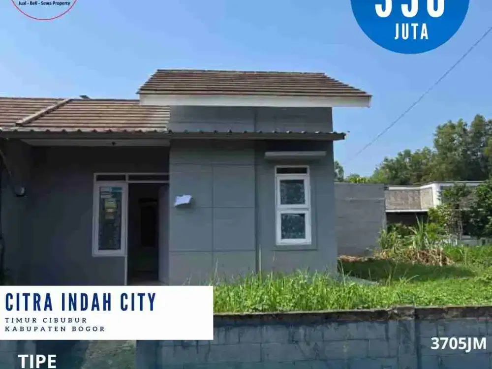 Dijual Rumah hook murah dicitra indah city